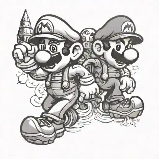 Mario And 74