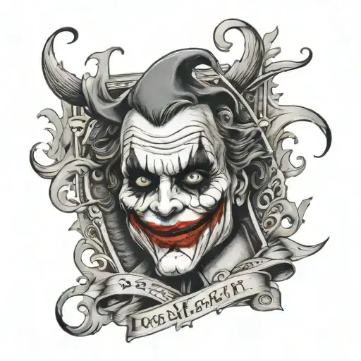 Joker Card Design Featuring With Bible Verse