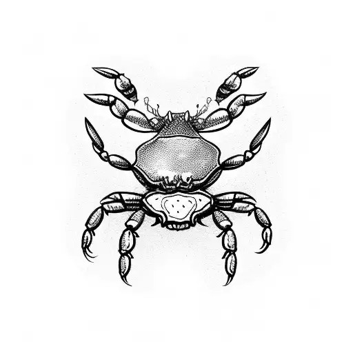 Crab Mixed With A Scorpio