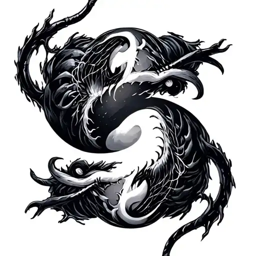 Venom And Earth Ying Yang