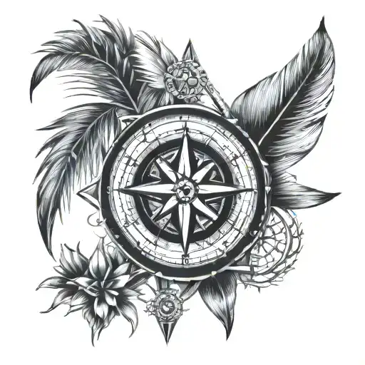 Palms Compass Sea Diamond