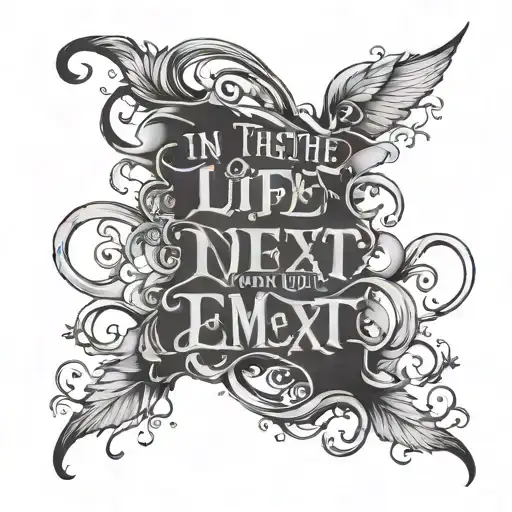 Quote ' In This Life And The Next' Em