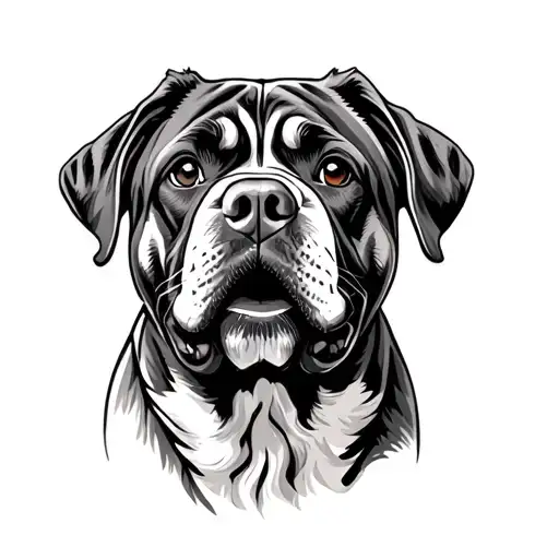Press Canario Mastiff Dog