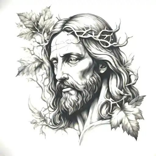 Jesus And Trees