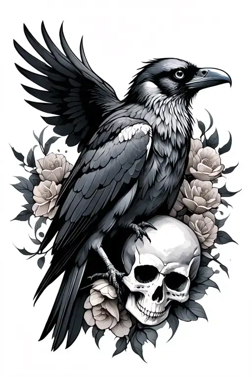 Memento Mori Raven