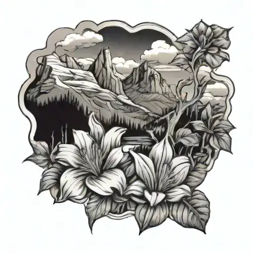 Rocky Mountains Of Colorado Colombine Flower