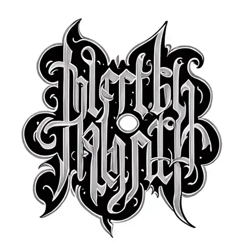 Two Word Ambigram Generator