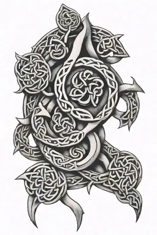 Celtic Symbols Of Mountain Of Strength