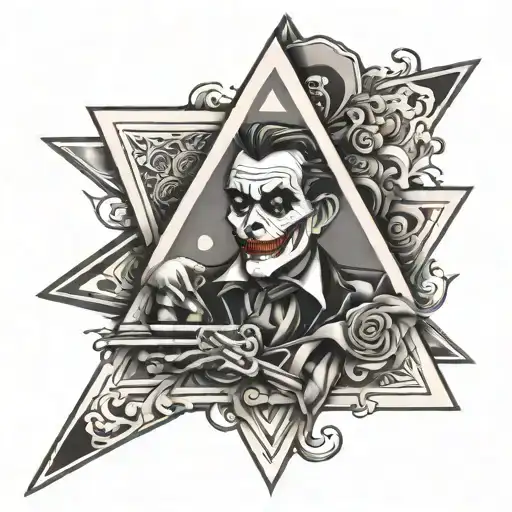 Triangle With Card Joker