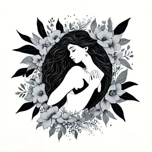 Motherhood Symbolic Fine Line