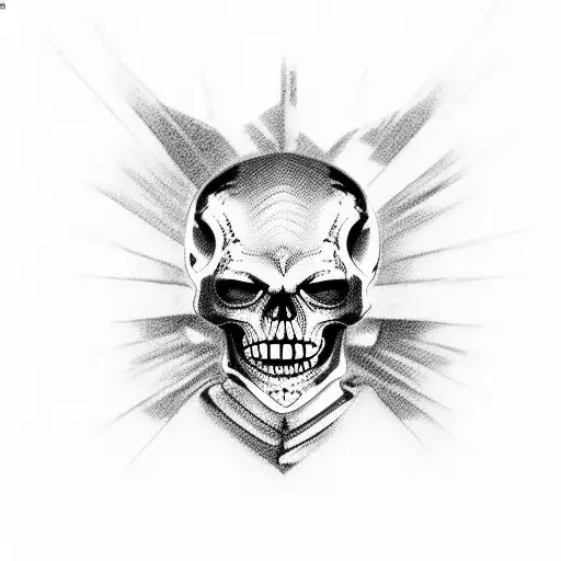 Skeleton Riding A Motorcycle