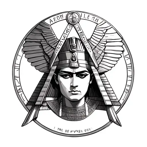 Freemason Egyptian God Hermes