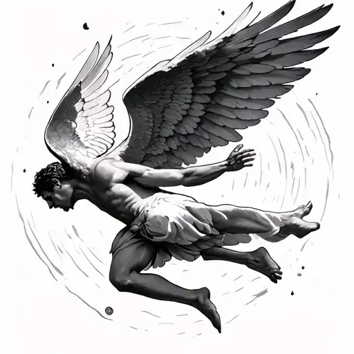 Icarus Falling From Sky