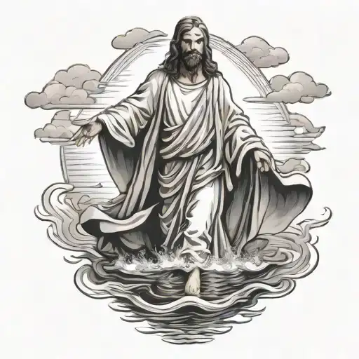 Jesus Walking On Water