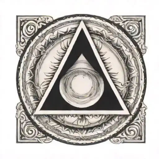 Triangle Inside A Circle