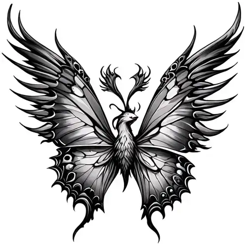 Phoenix Rising Butterfly