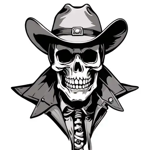 Skeleton Cowboy