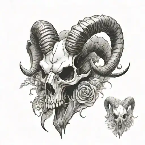 Perseverance Goat Skull