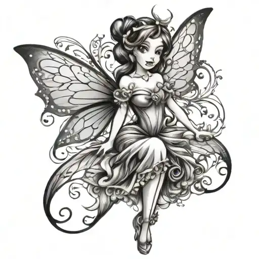 Fairy In Disney Style