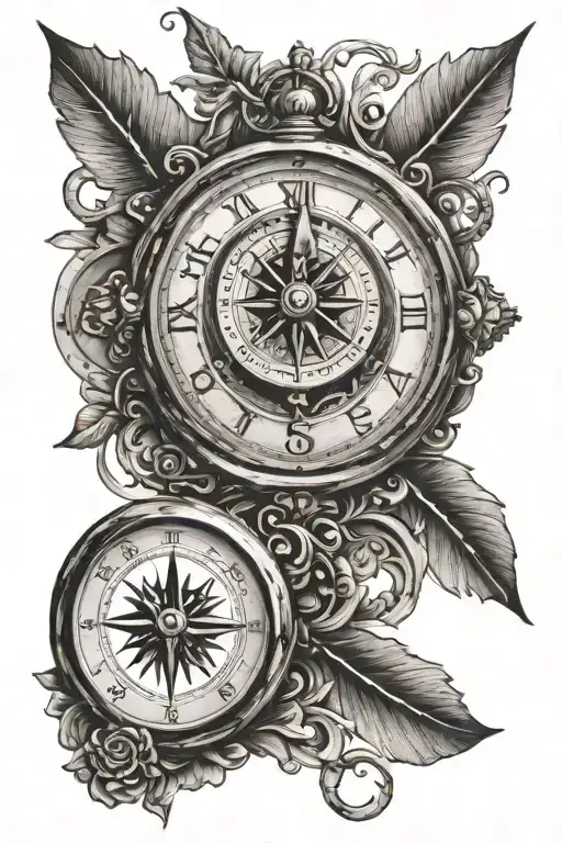Clock And Compass