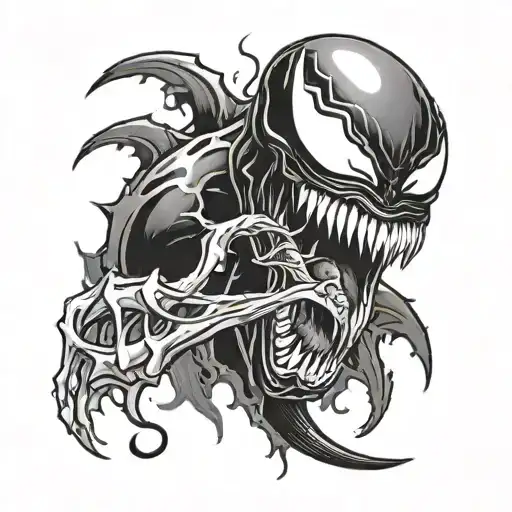 Venom Healing A Bleeding Stab Wound