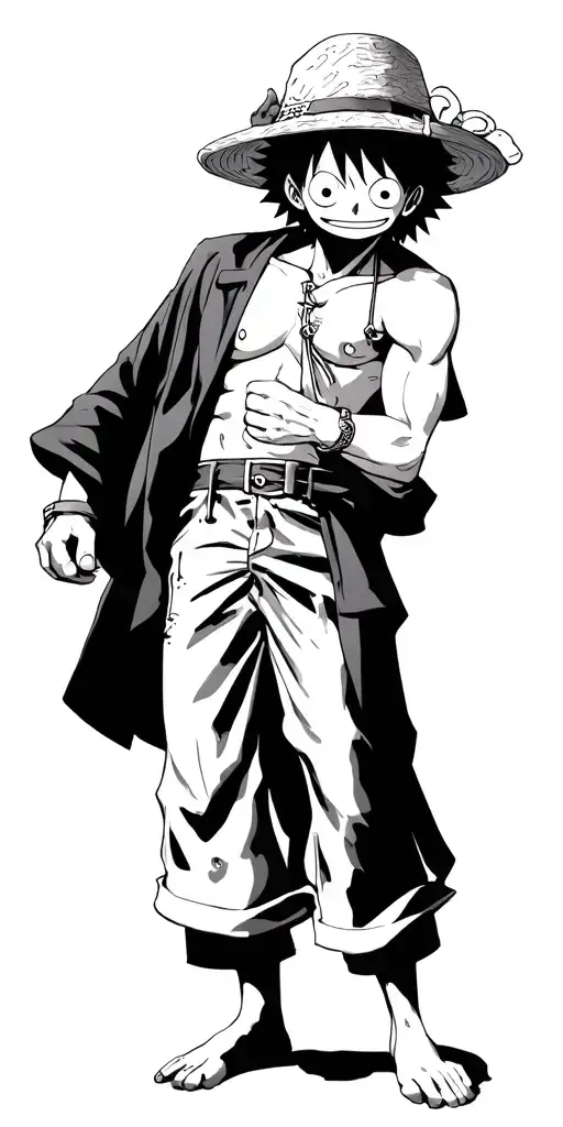 Luffy And Ace One Piece Drawing