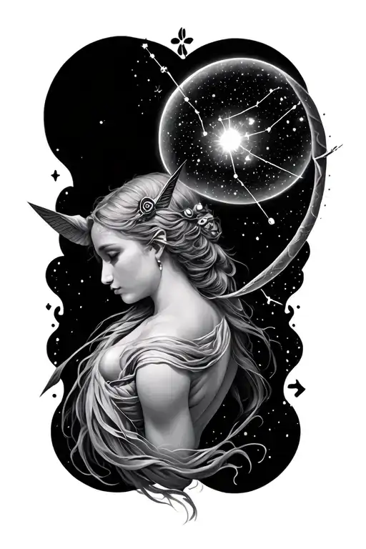 Sagittarius & Aquarius Constellation