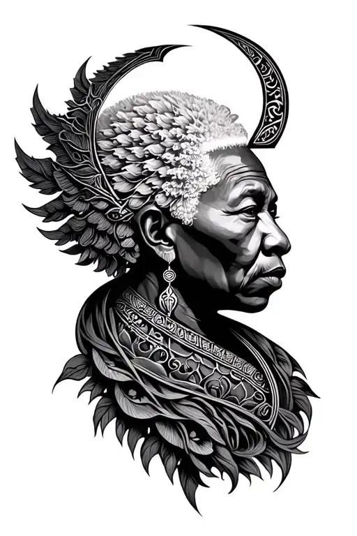 A Mandela Sagittarius Symbol Integrated