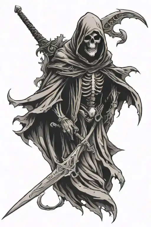 Reaper Coming Through Door