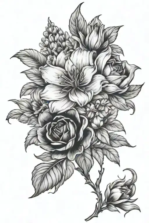 Birth Flowers January April April December