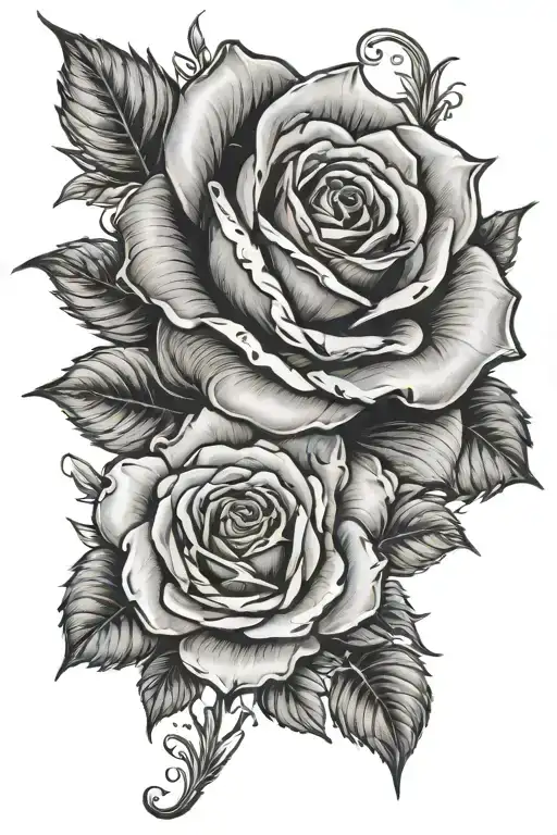 Rose With The Train Leander