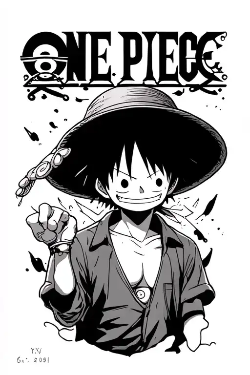 One Piece Anime Luffy Crew