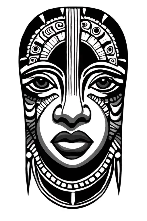 Africian Symbols And Pattern