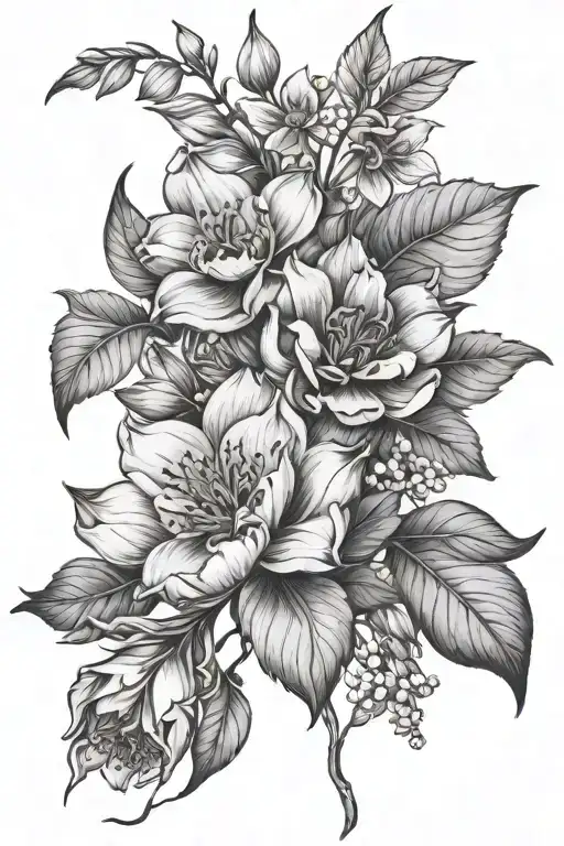 November And May Birth Flower