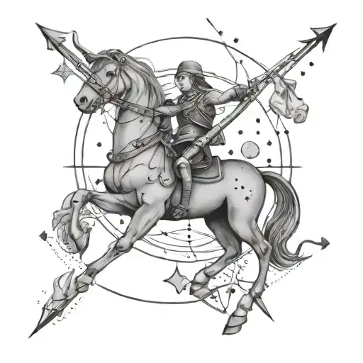 Sagittarius Constellation With Aywasca