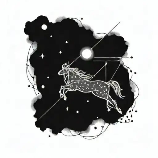 Sagittarius And Aywasca Constellation