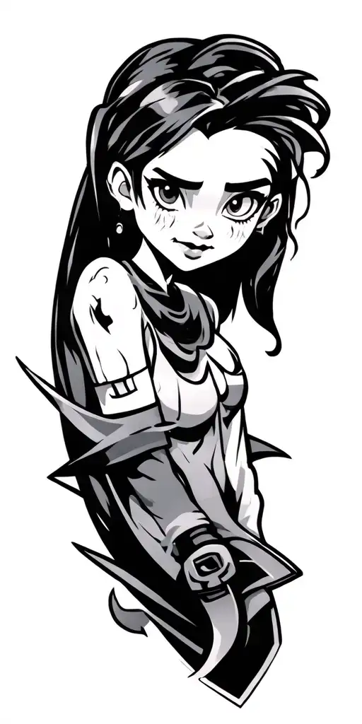 A Cartoon Network Inspired Tatto