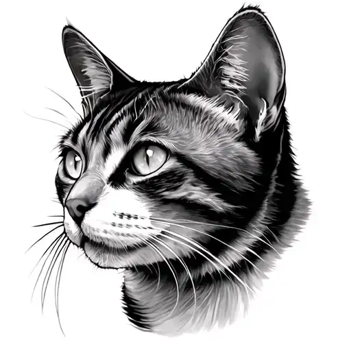 Cat Profile View