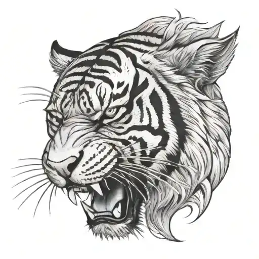Tiger Roaring
