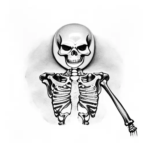 1961 Skeleton Soldier