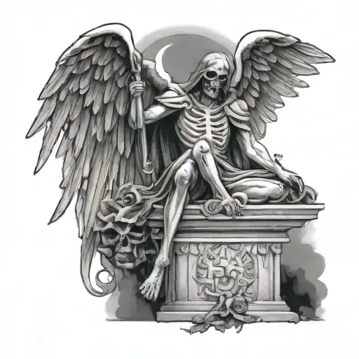 The Angel Of Death Entered A Tomb