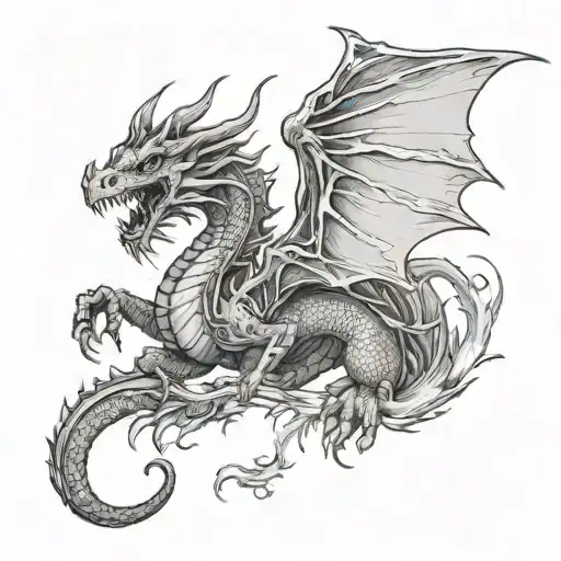 Dragon Being Killed