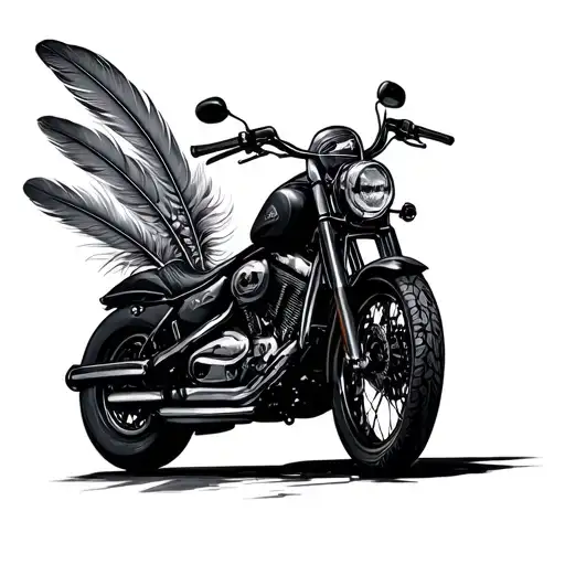 Feather Motorbike
