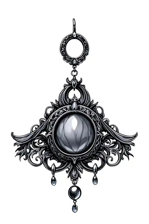 Gothic Body Jewelry Hanging