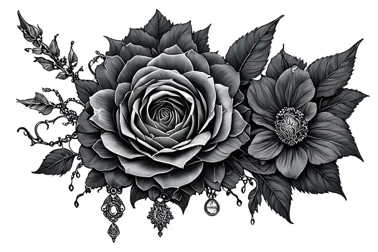 Gothic Body Jewelry Hanging