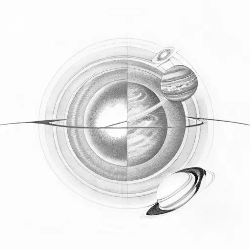 Our Solar System With All Our Planets Starting With The Sun