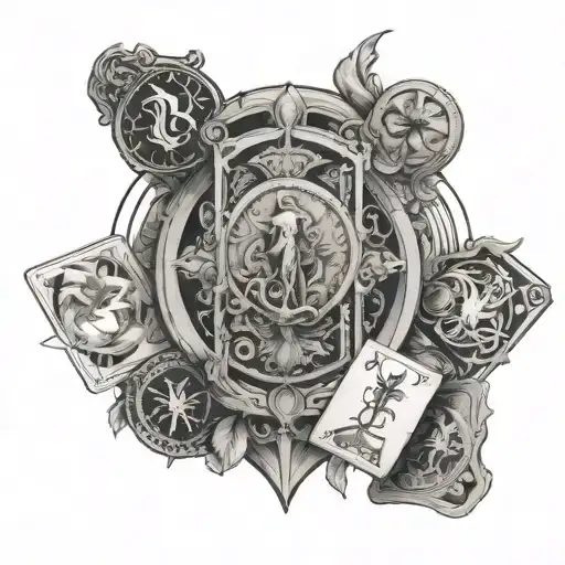 Fantasy Theme Tarot Card