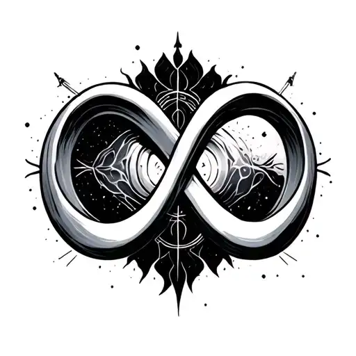 Discipline Consistancy With Infinity Symbol
