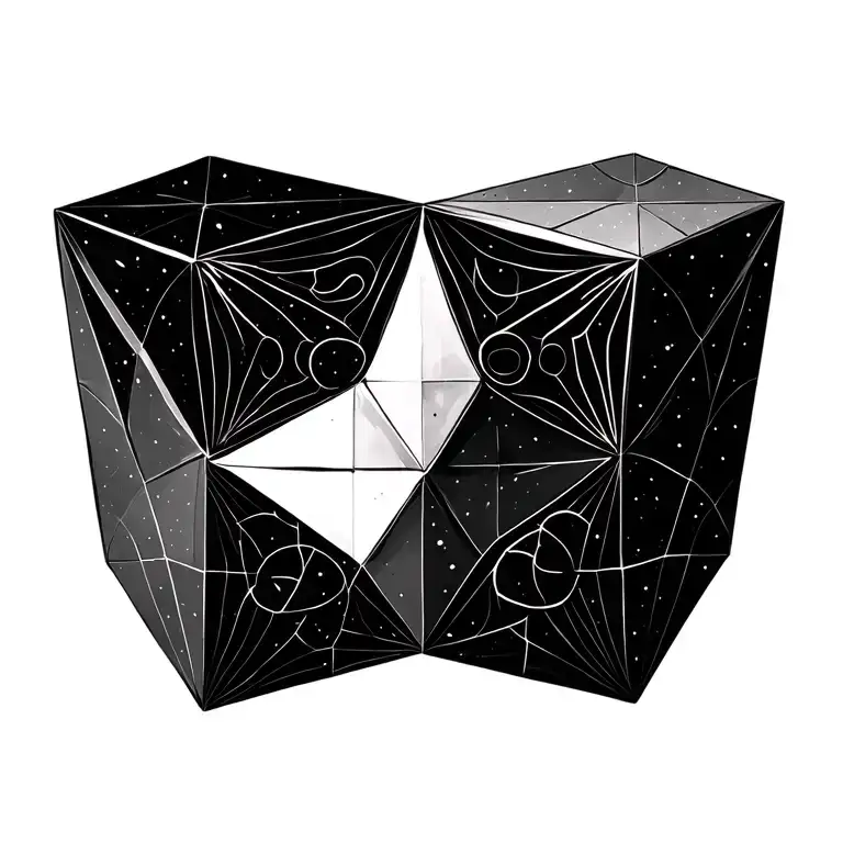 Sacred Geometry Metatron Cube With Cool Effects