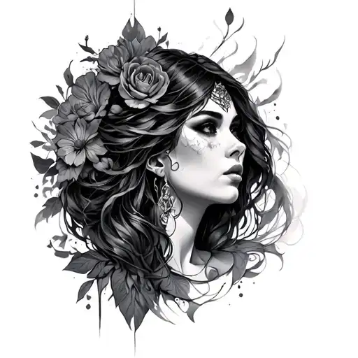 Women Dark Fantasy Themed